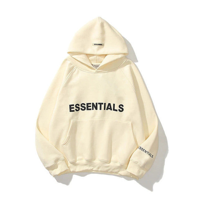 Essentials Hoodie men's and women's Sweatshirt reflective letter printed fleece super Dalian Hoodie fashion hip hop Street sweat Doba