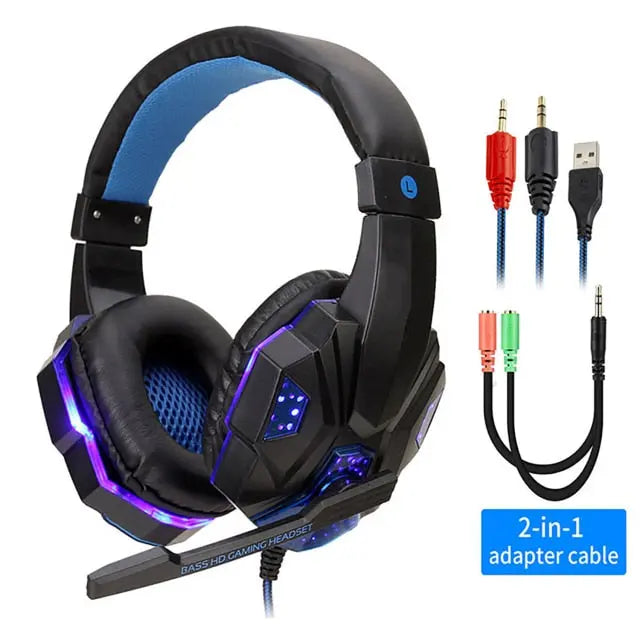 Led Light Wired Gamer Headset - Epic.Wish.Gifts