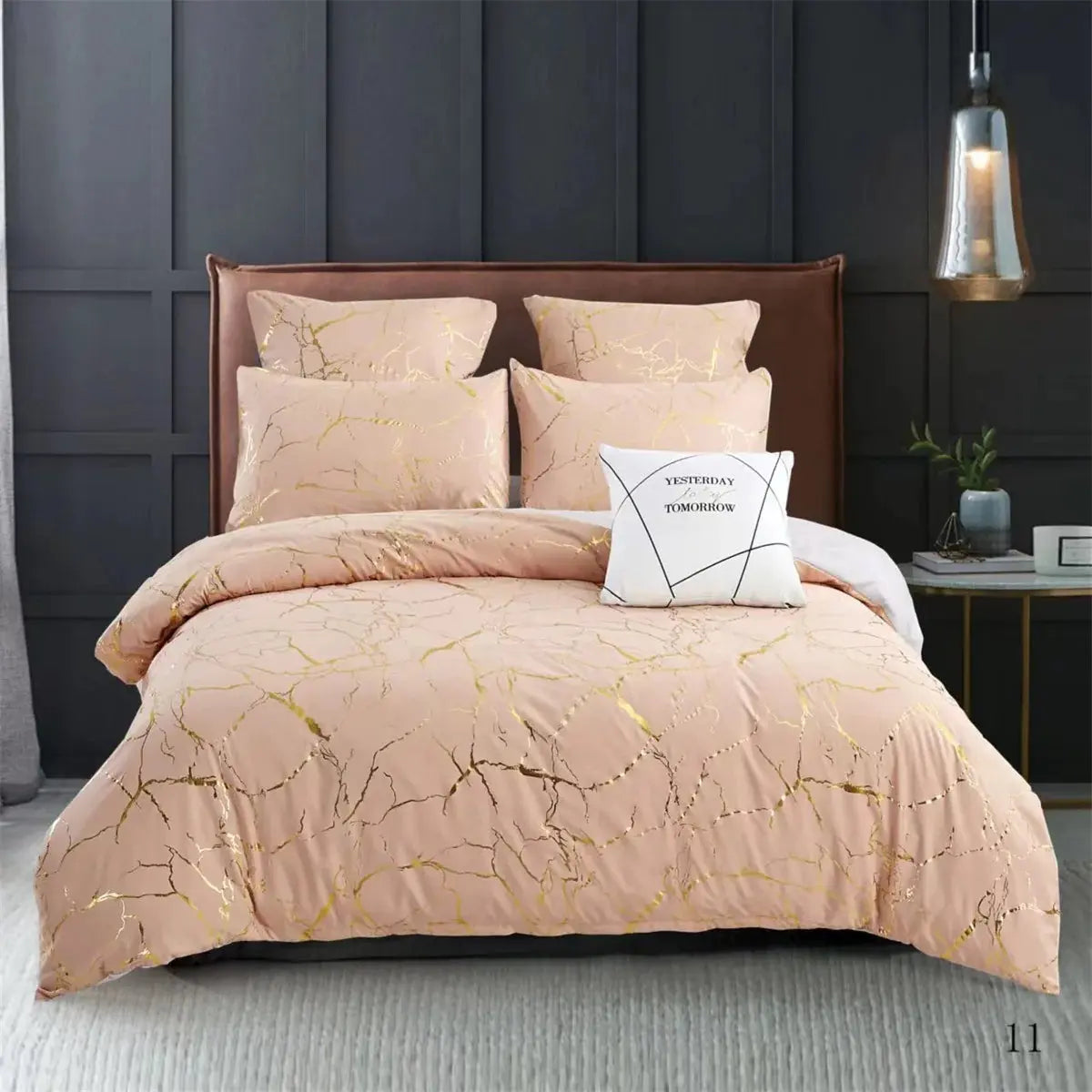 Three-piece Gilding Quilt Cover For Home Use - Epic.Wish.Gifts