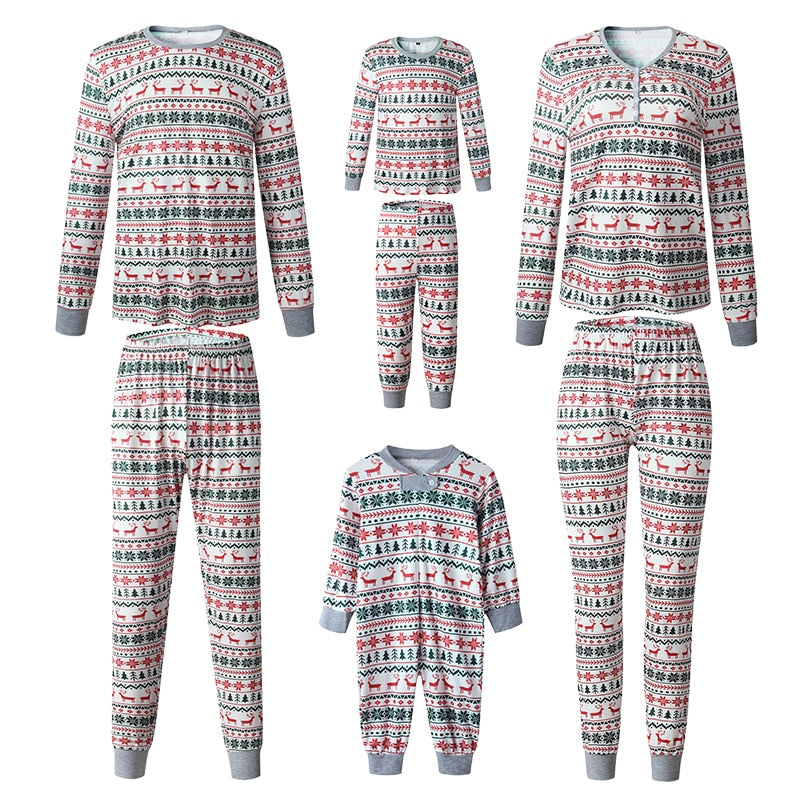 Family Matching Christmas Pajamas Set Gourd doll Official Store