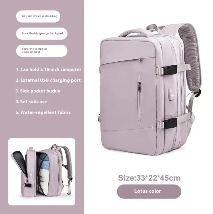 FlexiPro Women’s Travel Backpack - Epic.Wish.Gifts
