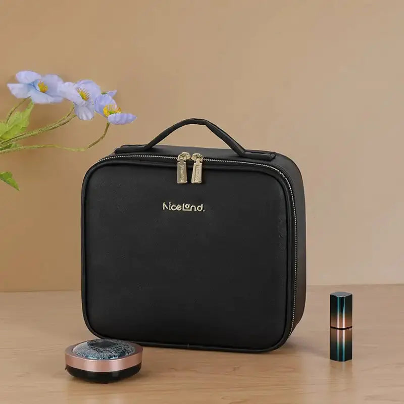 Travel Makeup Bag with Full-Screen Mirror - Epic.Wish.Gifts