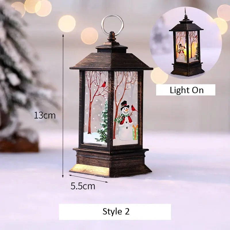 Christmas Santa Lantern Wind Lights - Epic.Wish.Gifts