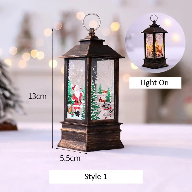 Christmas Santa Lantern Wind Lights - Epic.Wish.Gifts