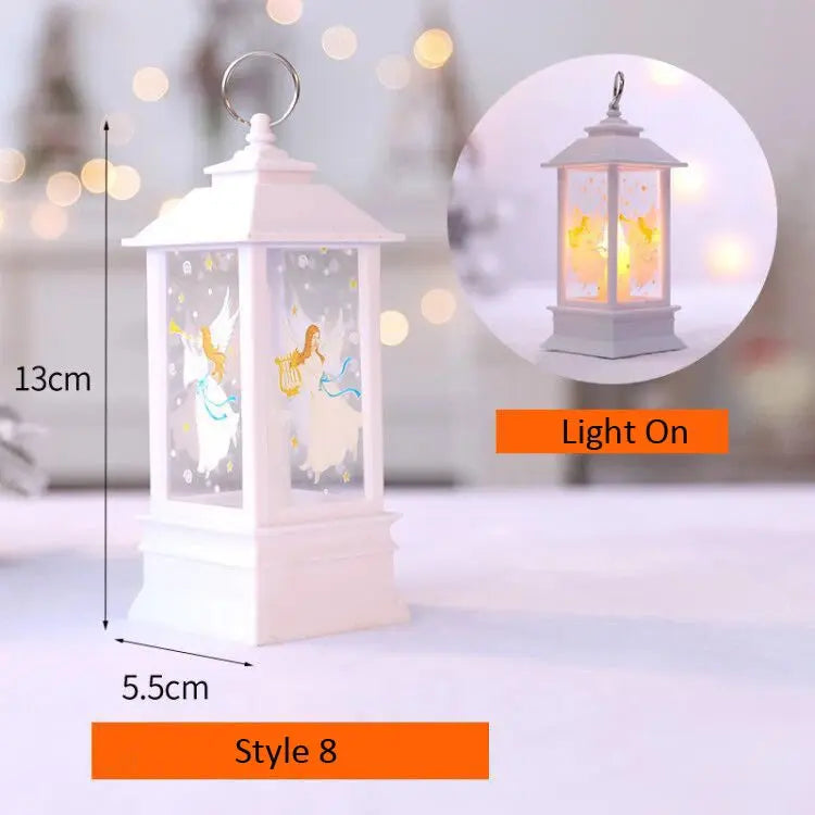 Christmas Santa Lantern Wind Lights - Epic.Wish.Gifts