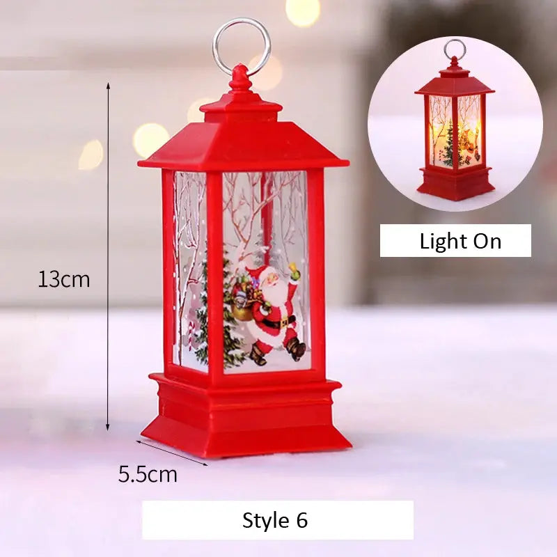 Christmas Santa Lantern Wind Lights - Epic.Wish.Gifts
