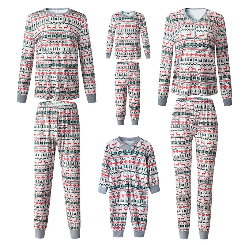 Family Matching Christmas Pajamas Set Gourd doll Official Store