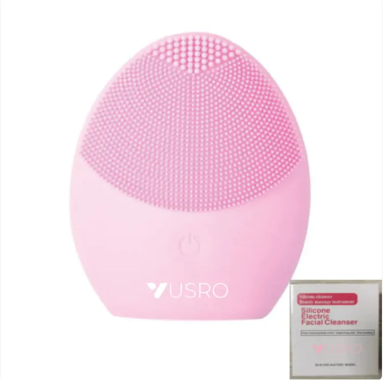 Ultrasonic Silicone Facial Cleansing Brush - Electric Skin Care Device Epic.Wish.Gifts