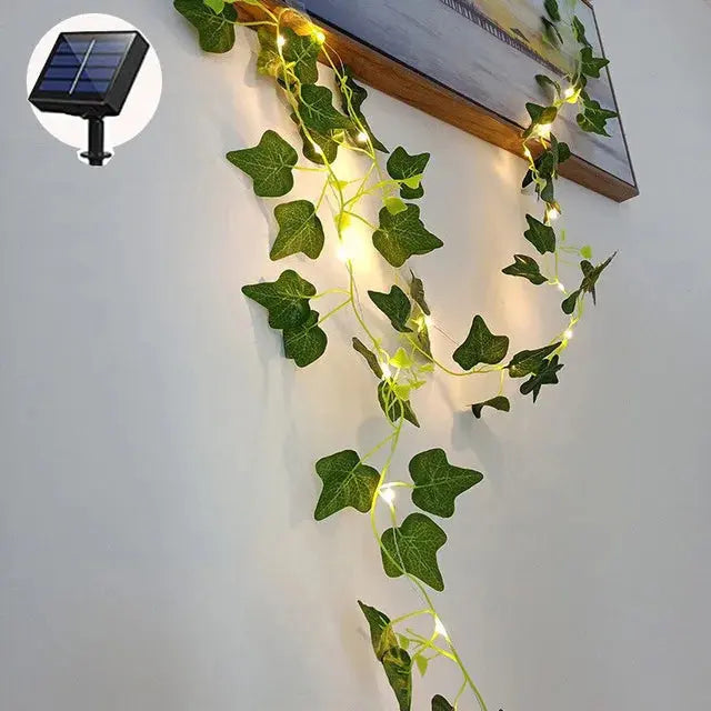 Flower Green Leaf String Lights Artificial Vine Fairy Lights - Epic.Wish.Gifts