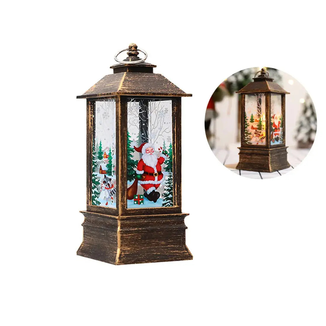 Christmas Santa Lantern Wind Lights - Epic.Wish.Gifts