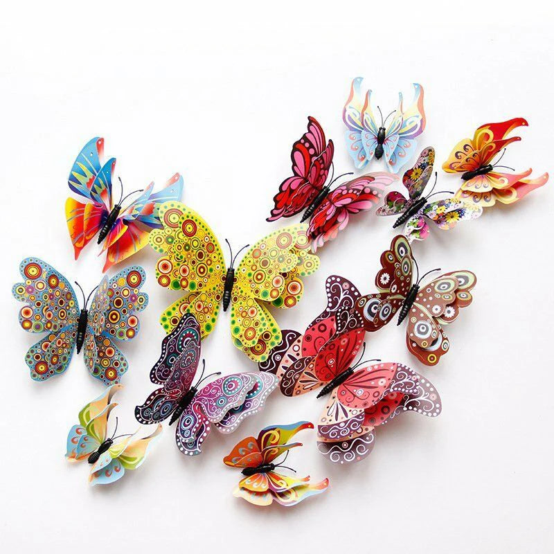 PVC Butterfly Wall Sticker Design Shop1103269309 Store