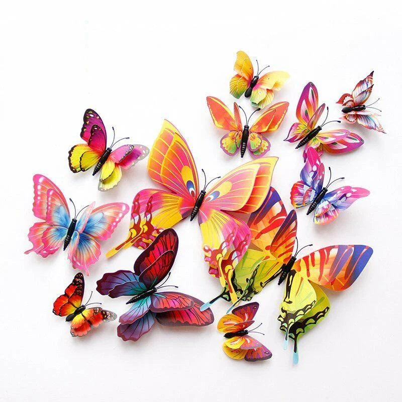 PVC Butterfly Wall Sticker Design Shop1103269309 Store