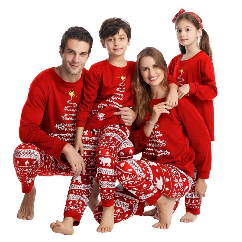 Couple Family Christmas Pajamas Gourd doll Official Store