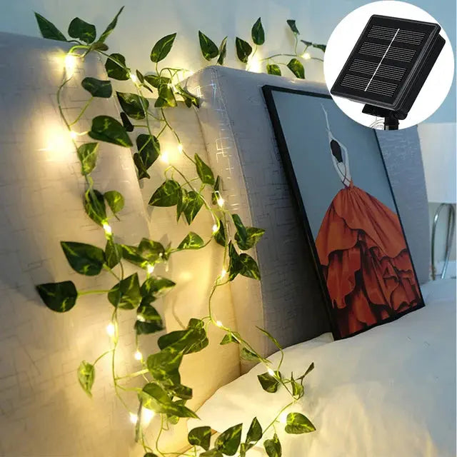 Flower Green Leaf String Lights Artificial Vine Fairy Lights - Epic.Wish.Gifts