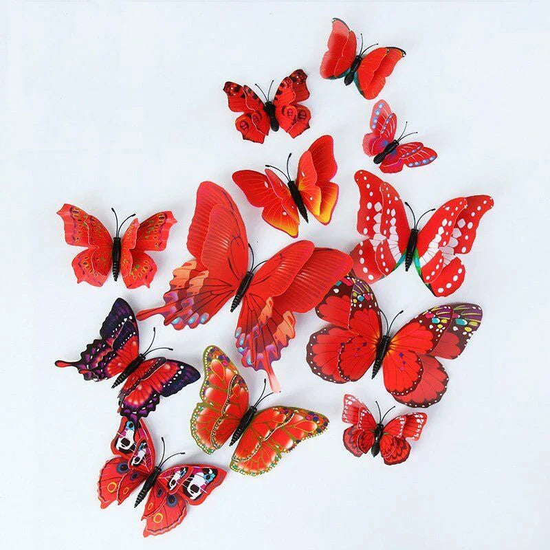 PVC Butterfly Wall Sticker Design Shop1103269309 Store