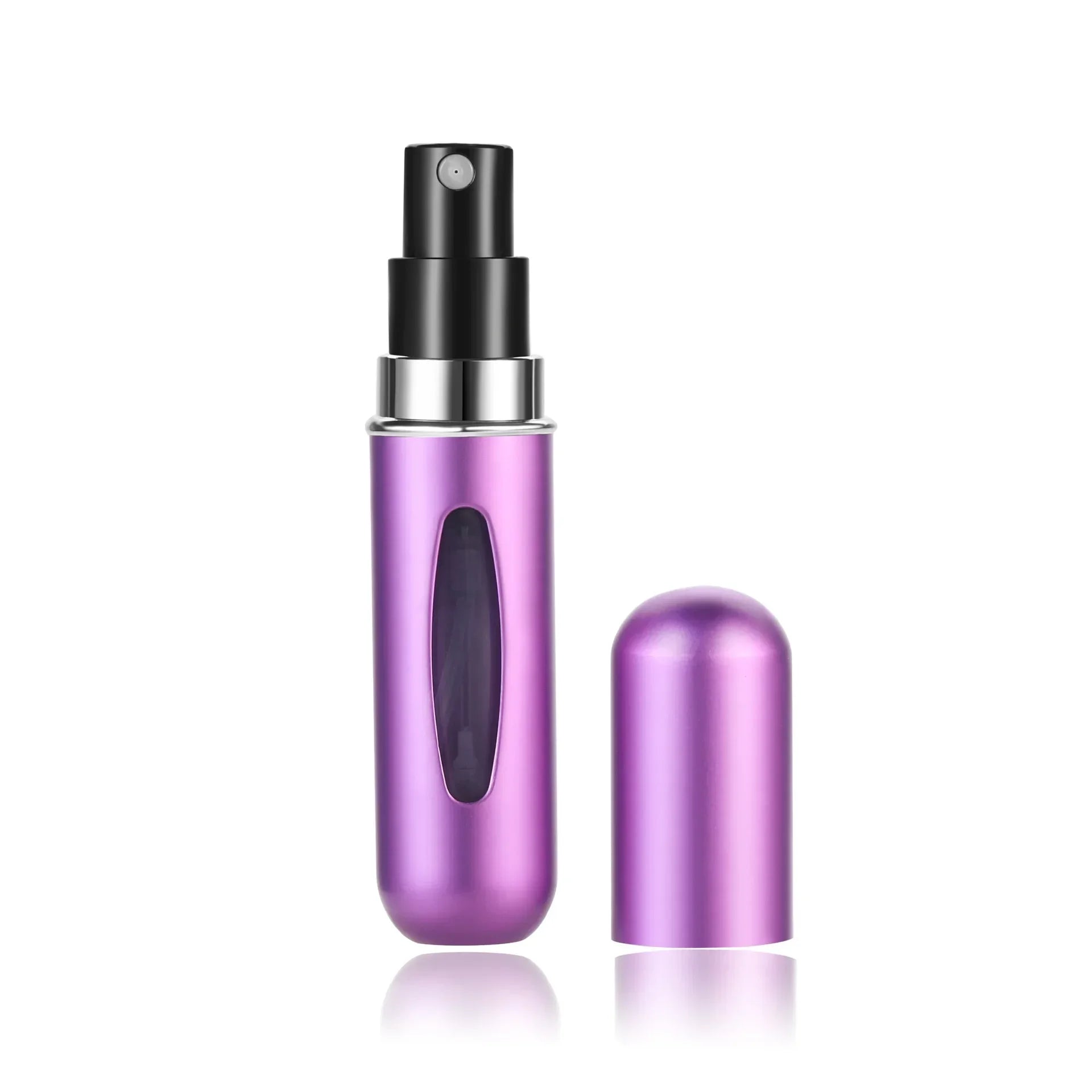 Candy Color Mini Travel Portable Bottom Filling Perfume Bottle - Refillable Fine Mist Spray Beauty Spring Store