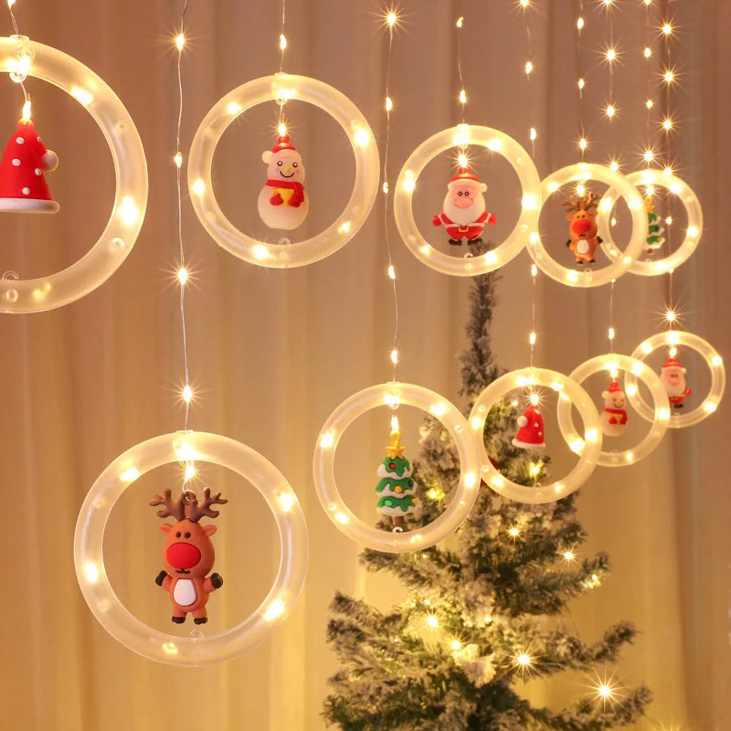 LED Christmas Circle Lights WHATOOK Official Store
