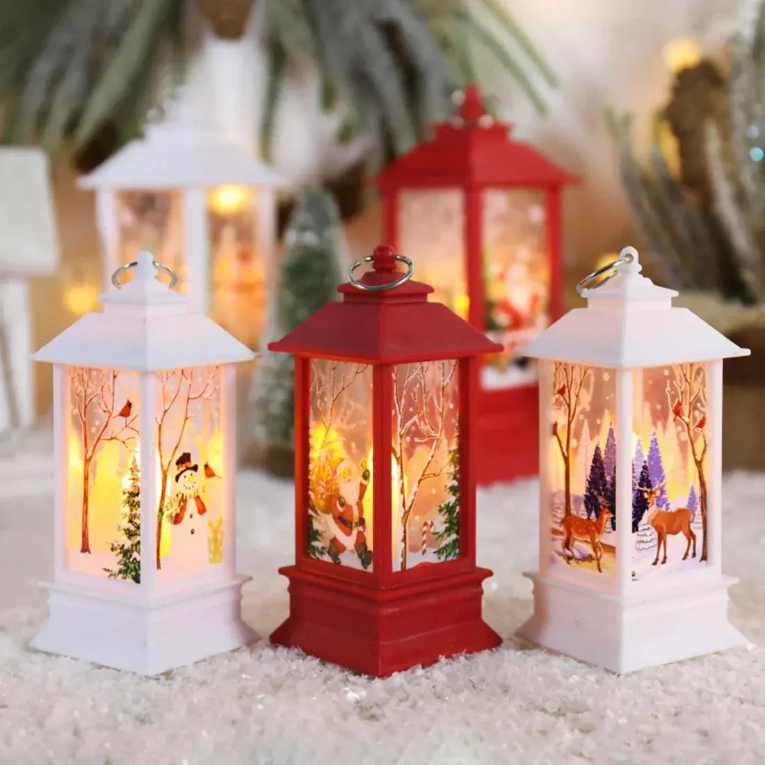 Christmas Santa Lantern Wind Lights - Epic.Wish.Gifts