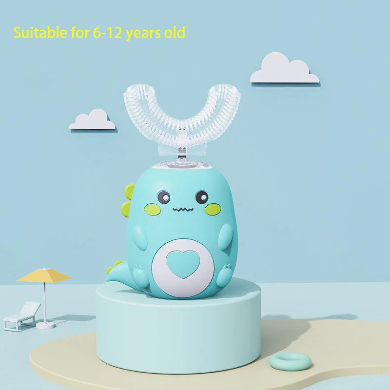 Cartoon Kids 360° Sonic U-Shaped Toothbrush BALASHOV Official Store