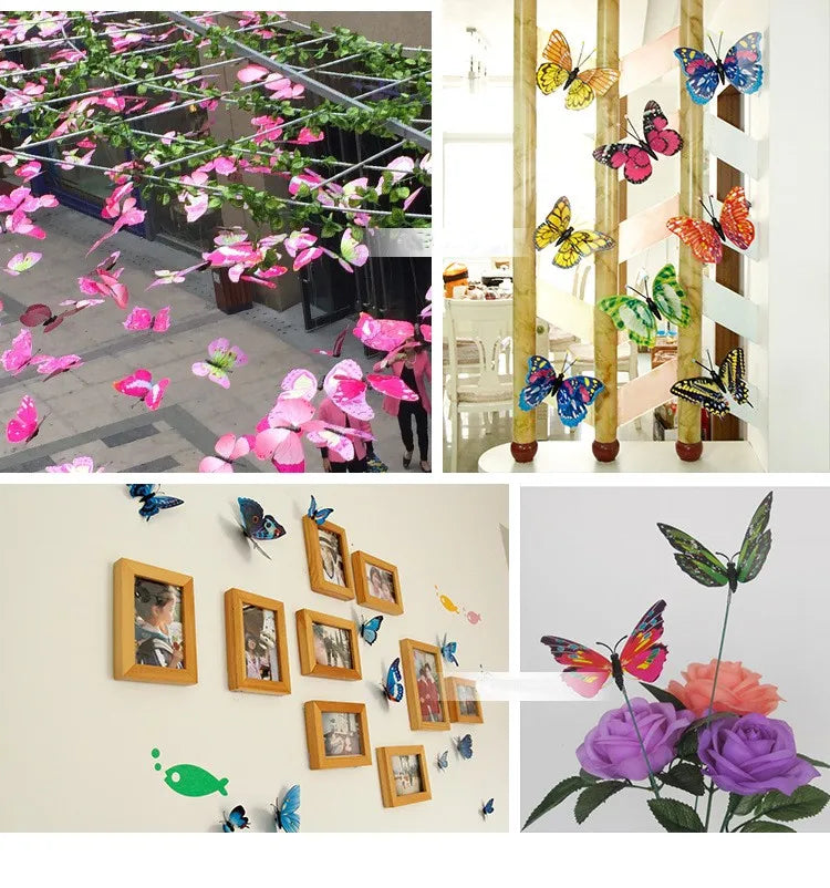 PVC Butterfly Wall Sticker Design Shop1103269309 Store