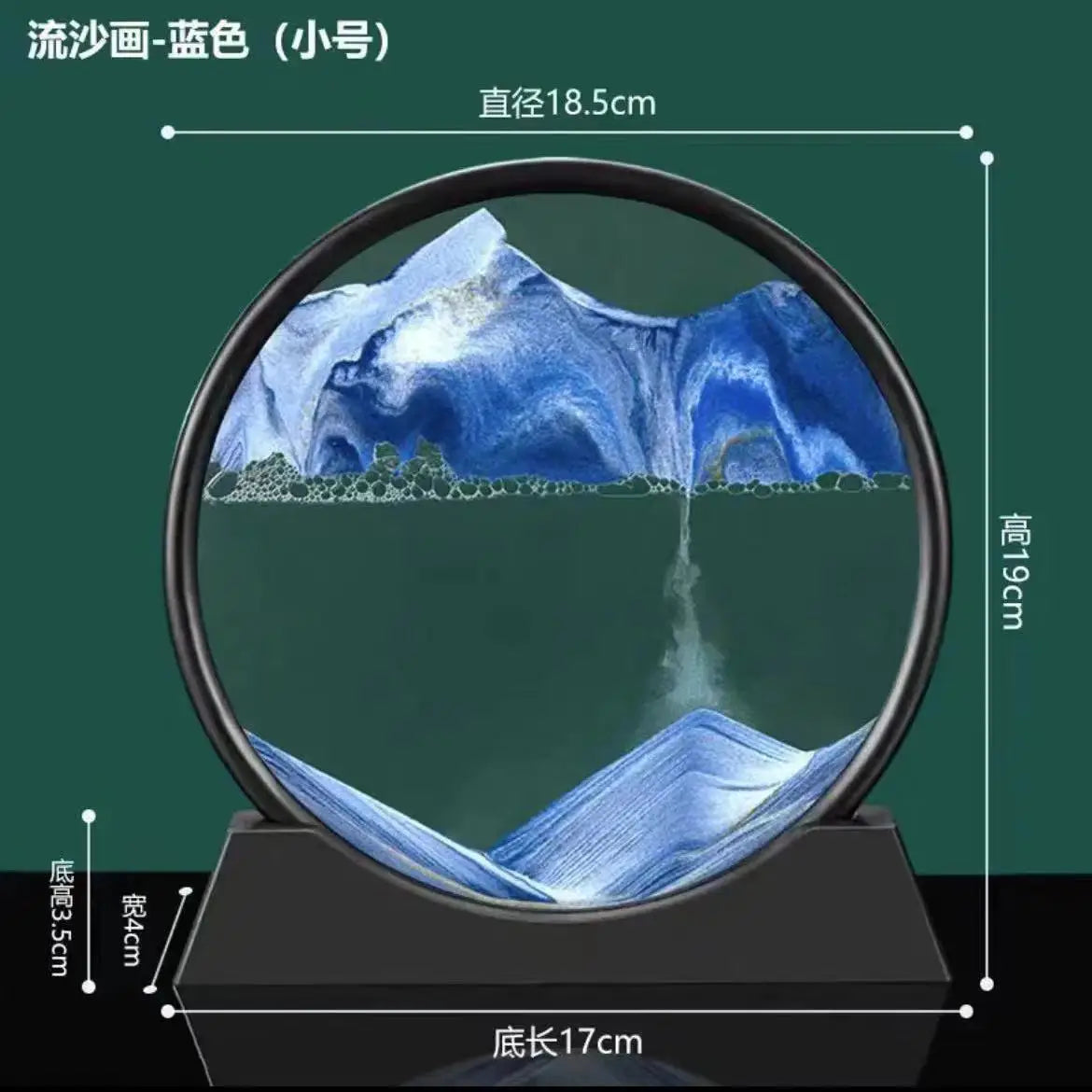 3D Deep Sea Sand Art Hourglass Shop1103814472 Store