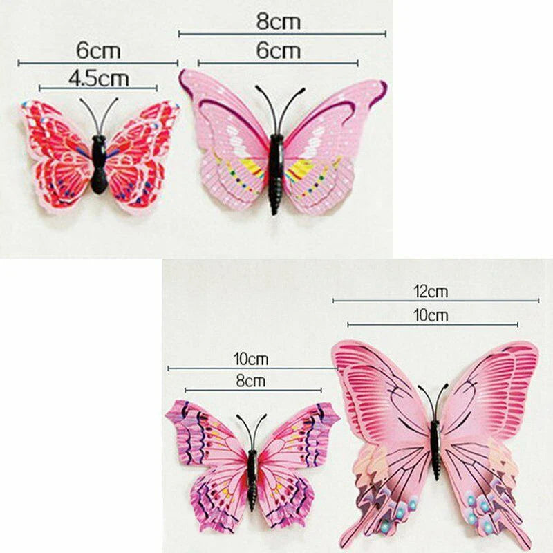 PVC Butterfly Wall Sticker Design Shop1103269309 Store