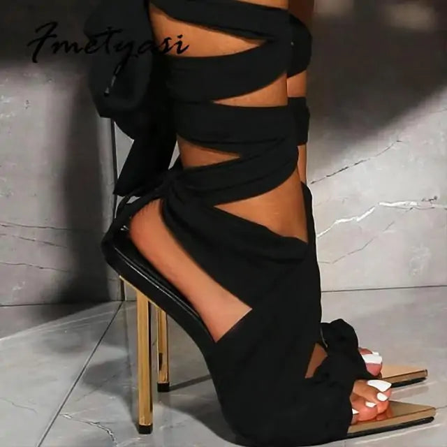 Fabric Ankle Strap Shoes Epic.Wish.Gifts