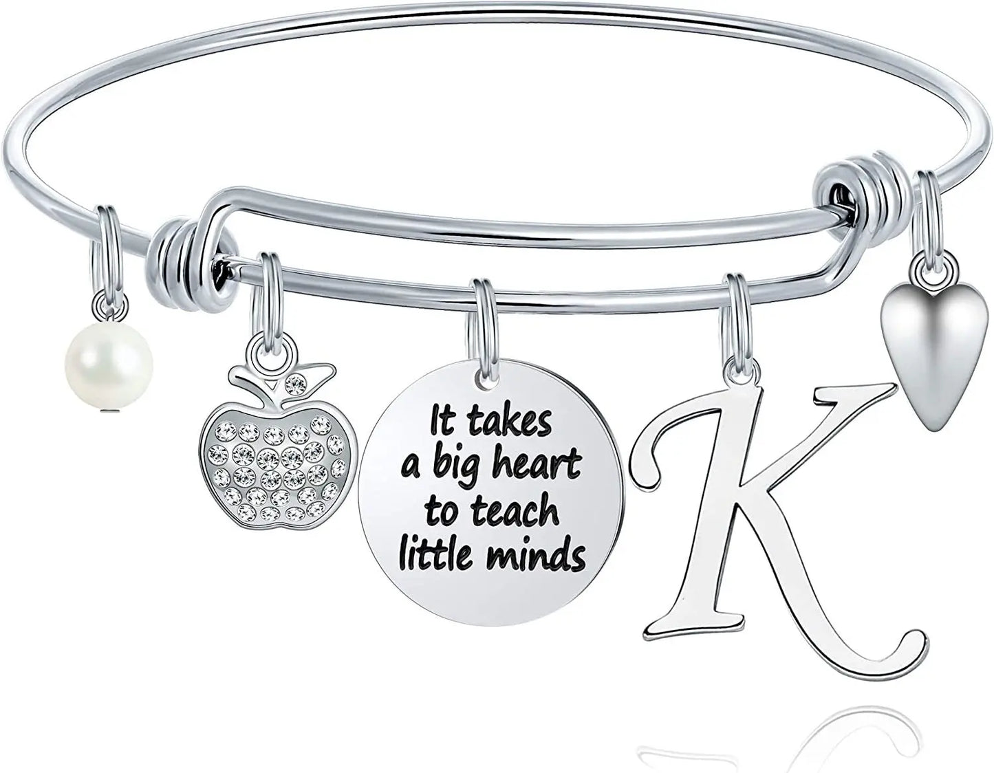 M MOOHAM Teacher Gifts for Women, Teacher Bracelet Teacher Appreciation Gifts End of Year Teacher Gifts for Teachers on Teachers Day - Epic.Wish.Gifts