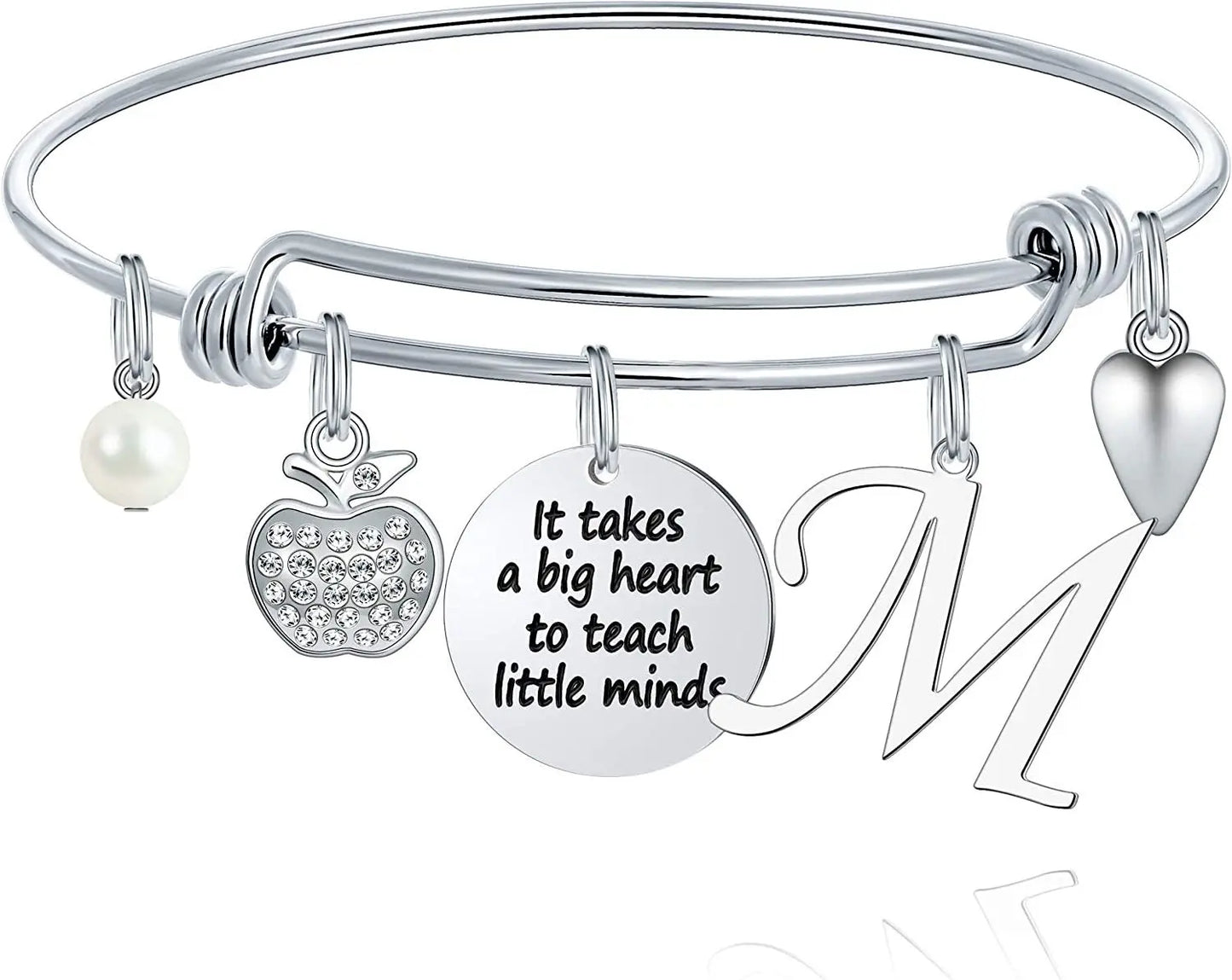 M MOOHAM Teacher Gifts for Women, Teacher Bracelet Teacher Appreciation Gifts End of Year Teacher Gifts for Teachers on Teachers Day - Epic.Wish.Gifts