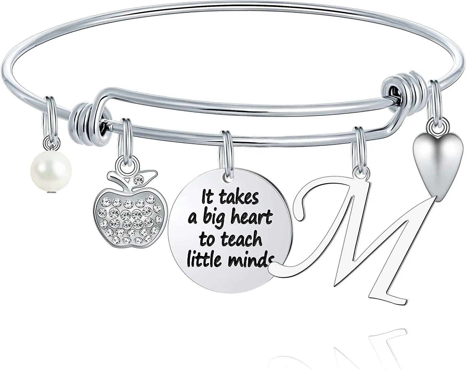 M MOOHAM Teacher Gifts for Women, Teacher Bracelet Teacher Appreciation Gifts End of Year Teacher Gifts for Teachers on Teachers Day - Epic.Wish.Gifts