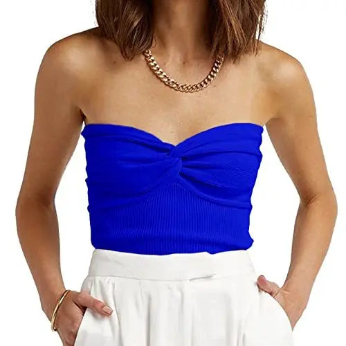 Womens Strapless Crop Top - Epic.Wish.Gifts