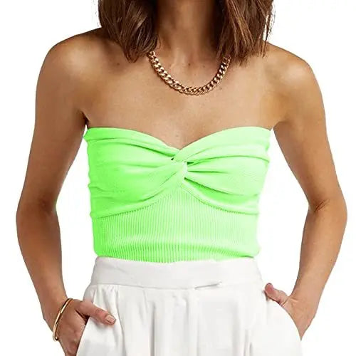 Womens Strapless Crop Top - Epic.Wish.Gifts