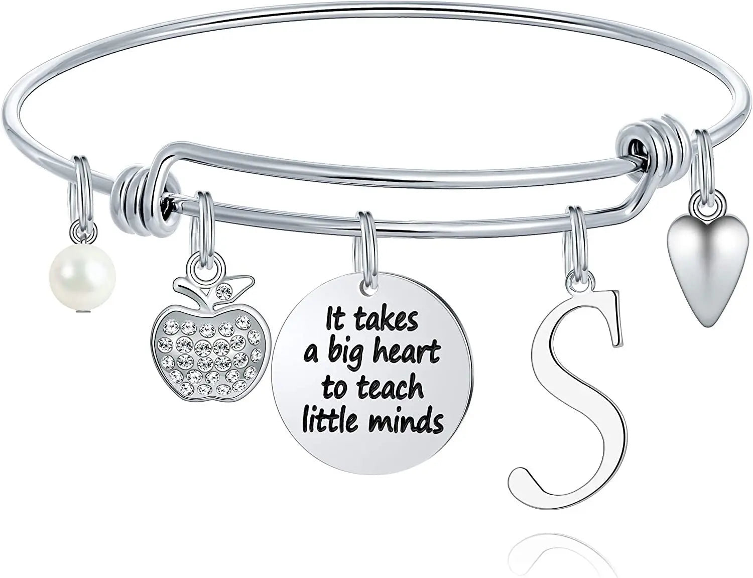 M MOOHAM Teacher Gifts for Women, Teacher Bracelet Teacher Appreciation Gifts End of Year Teacher Gifts for Teachers on Teachers Day - Epic.Wish.Gifts