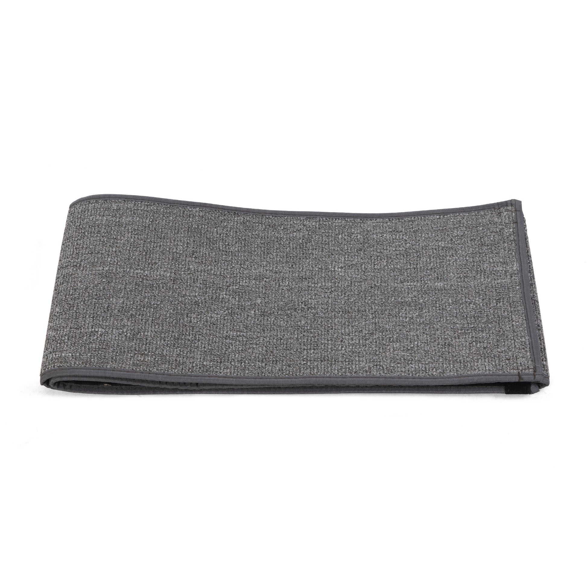 Cat Running Wheel, Small Animal Exercise Treadmill w/ Locking Mechanism, Carpet Runway, Cat Teaser Toy, Indoor, White Gray Doba