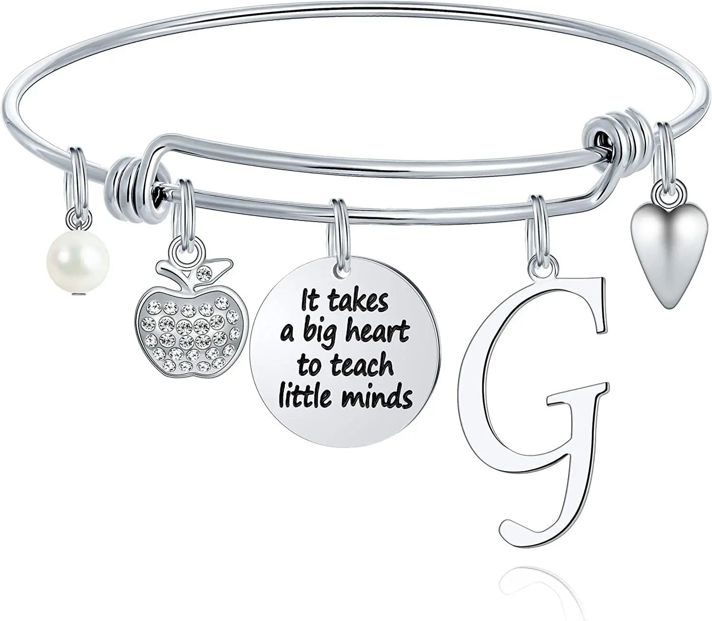 M MOOHAM Teacher Gifts for Women, Teacher Bracelet Teacher Appreciation Gifts End of Year Teacher Gifts for Teachers on Teachers Day - Epic.Wish.Gifts