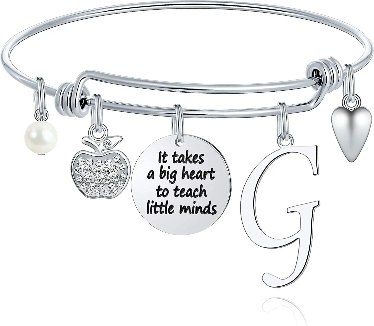 M MOOHAM Teacher Gifts for Women, Teacher Bracelet Teacher Appreciation Gifts End of Year Teacher Gifts for Teachers on Teachers Day - Epic.Wish.Gifts