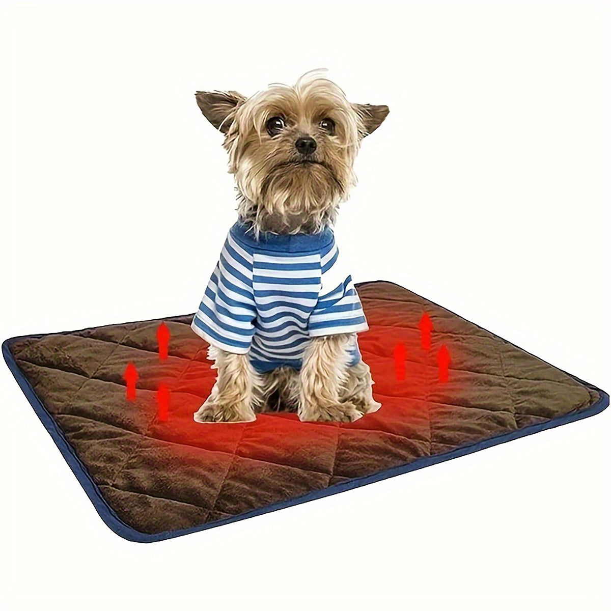 Dog Cat Bed, Cat Dog Non-Slip Mat, Extra Warm Thermal Pet Pad Self-Heating Cat Mat Warm Thermal Pet Pad Washable Dog Crate Pad Heat Dog Cat Bed Mat Blanket Non-Slip Bottom For Outdoor And Indoor Pets Doba