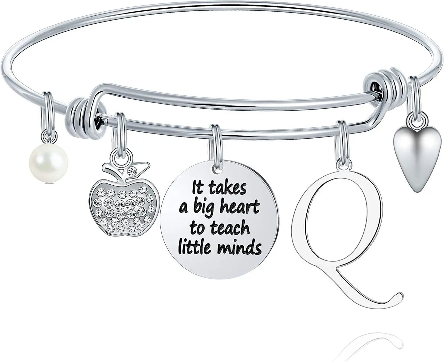 M MOOHAM Teacher Gifts for Women, Teacher Bracelet Teacher Appreciation Gifts End of Year Teacher Gifts for Teachers on Teachers Day - Epic.Wish.Gifts