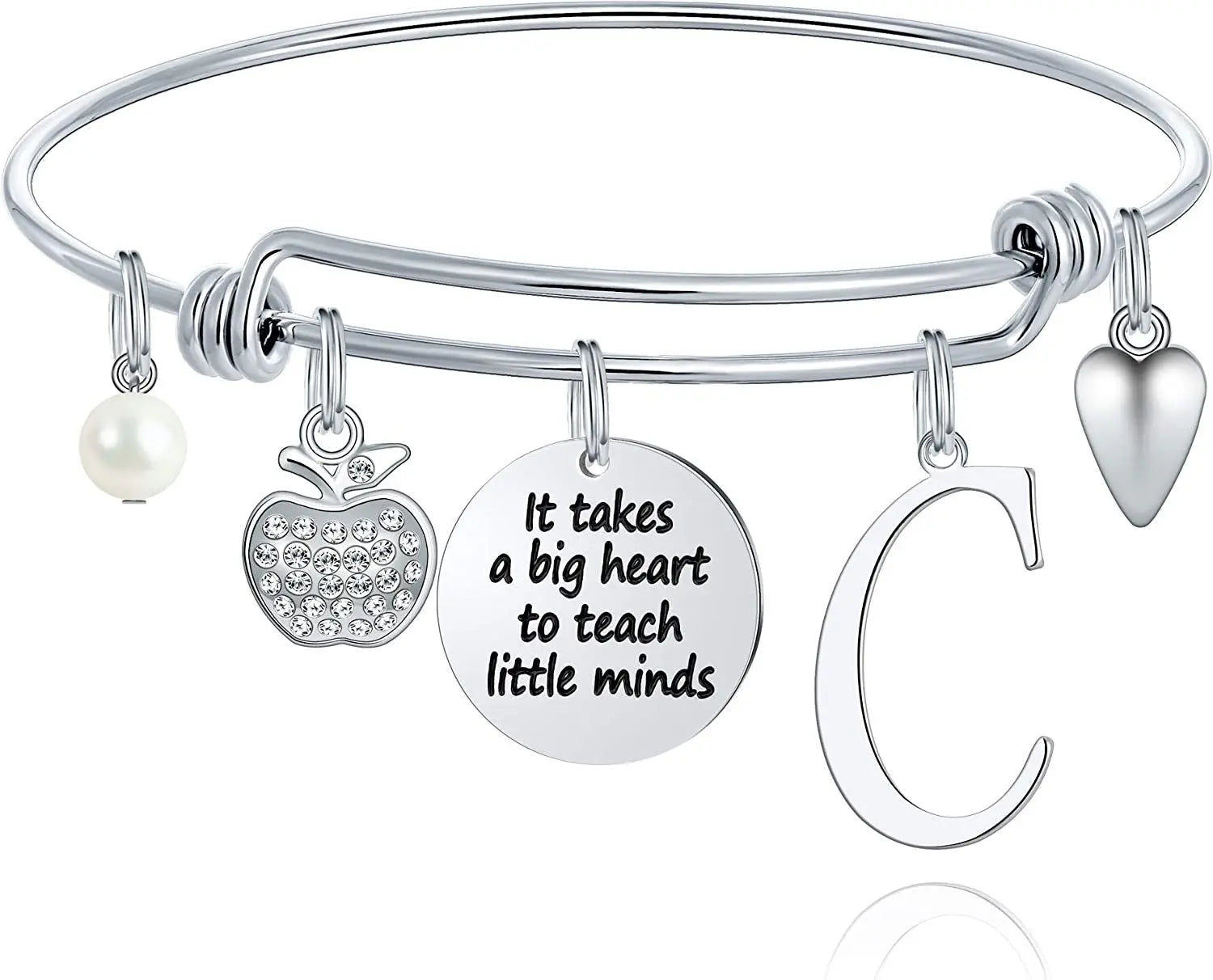 M MOOHAM Teacher Gifts for Women, Teacher Bracelet Teacher Appreciation Gifts End of Year Teacher Gifts for Teachers on Teachers Day - Epic.Wish.Gifts