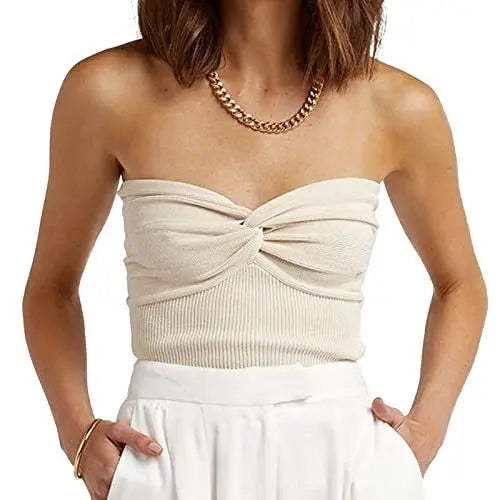 Womens Strapless Crop Top - Epic.Wish.Gifts