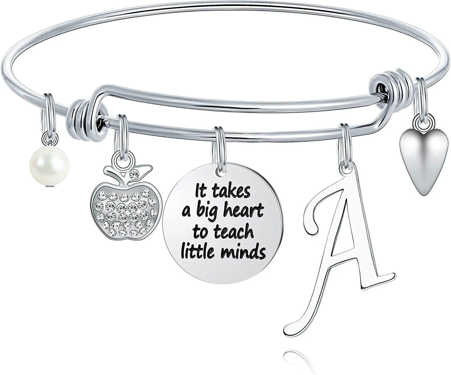 M MOOHAM Teacher Gifts for Women, Teacher Bracelet Teacher Appreciation Gifts End of Year Teacher Gifts for Teachers on Teachers Day - Epic.Wish.Gifts