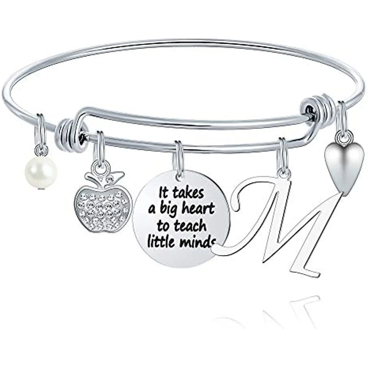 M MOOHAM Teacher Gifts for Women, Teacher Bracelet Teacher Appreciation Gifts End of Year Teacher Gifts for Teachers on Teachers Day - Epic.Wish.Gifts