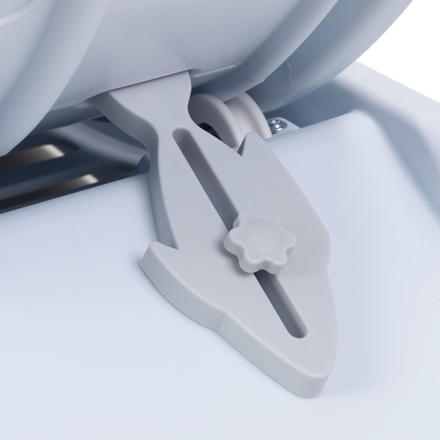 Cat Running Wheel, Small Animal Exercise Treadmill w/ Locking Mechanism, Carpet Runway, Cat Teaser Toy, Indoor, White Gray Doba