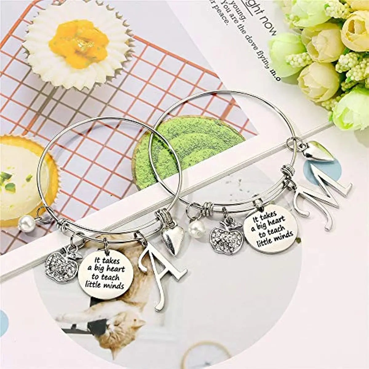 M MOOHAM Teacher Gifts for Women, Teacher Bracelet Teacher Appreciation Gifts End of Year Teacher Gifts for Teachers on Teachers Day - Epic.Wish.Gifts