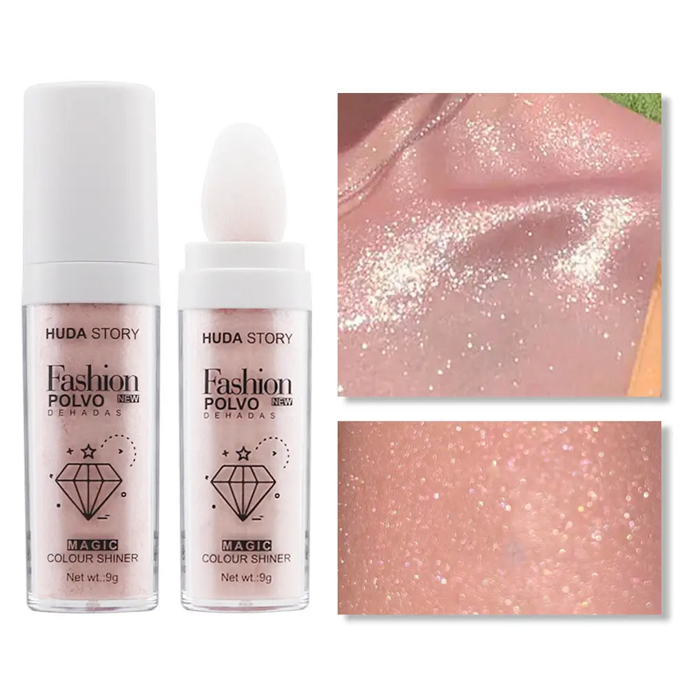 Fairy Dust Highlighting Powder - Full Body Pearlescent Glitter for Face and Eyes, Sparkling Halloween Body Glitter - Epic.Wish.Gifts