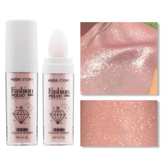 Fairy Dust Highlighting Powder - Full Body Pearlescent Glitter for Face and Eyes, Sparkling Halloween Body Glitter - Epic.Wish.Gifts