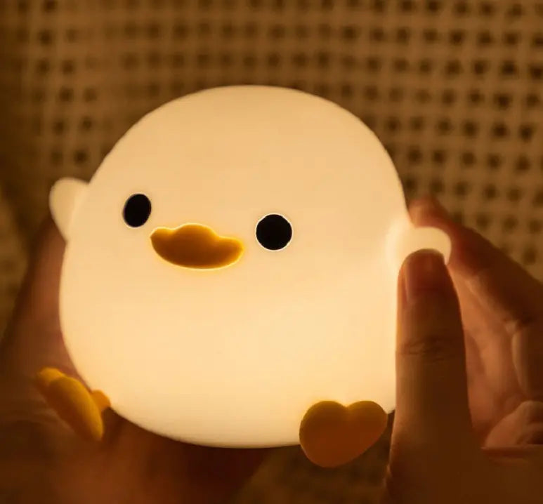 Cute Duck Light, Rechargeable Dimmable Nightlight for Bedrooms - Epic.Wish.Gifts