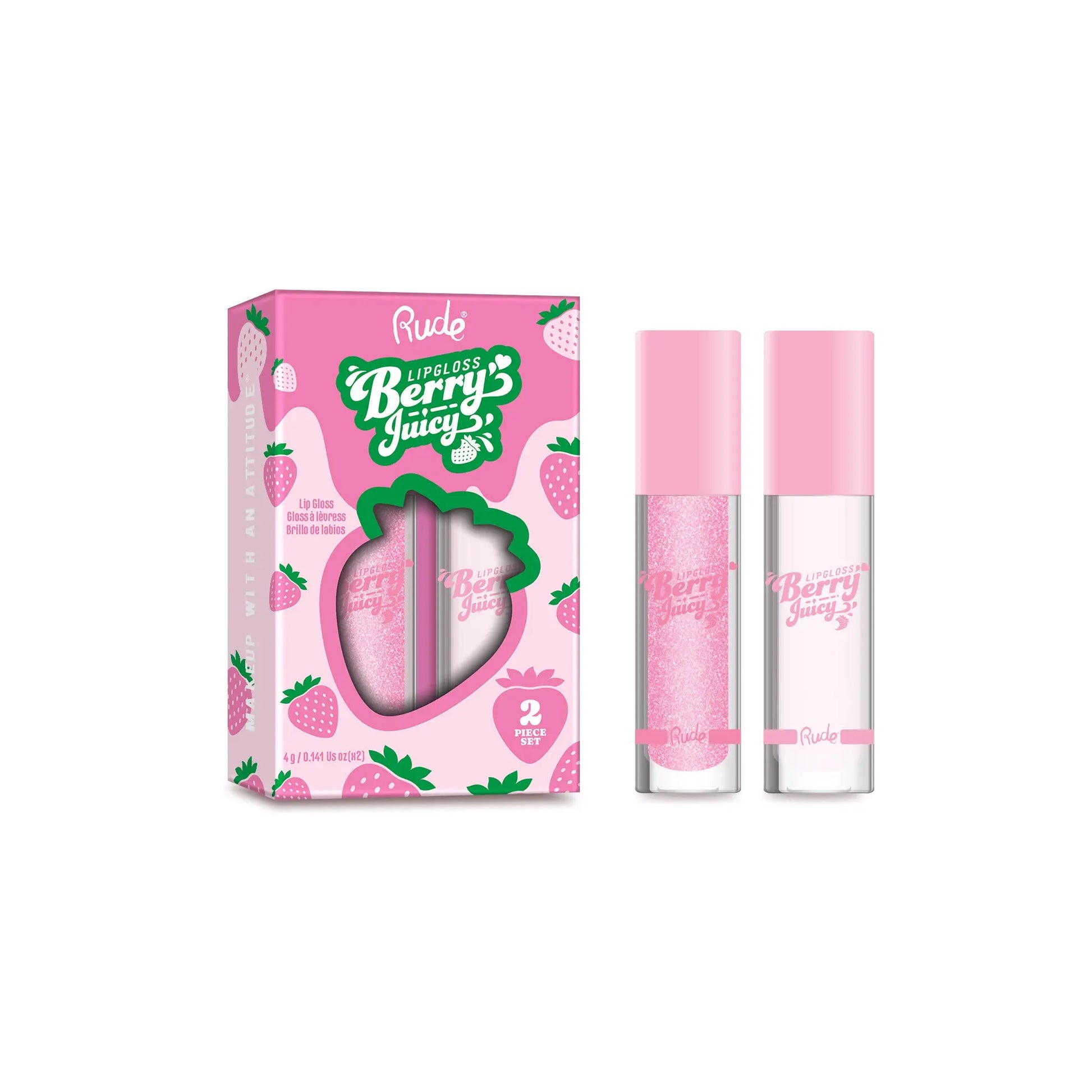 RUDE  Berry Juicy Lip Gloss Duo - Epic.Wish.Gifts