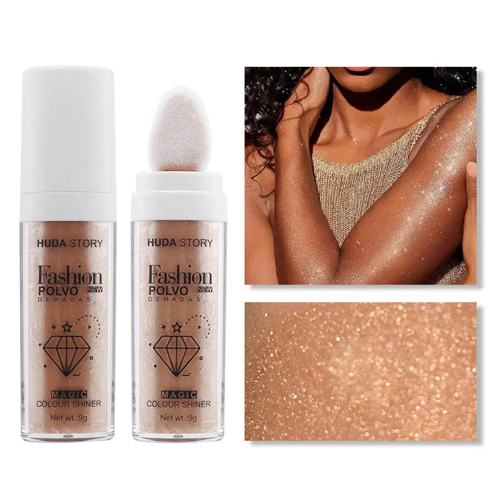 Fairy Dust Highlighting Powder - Full Body Pearlescent Glitter for Face and Eyes, Sparkling Halloween Body Glitter - Epic.Wish.Gifts