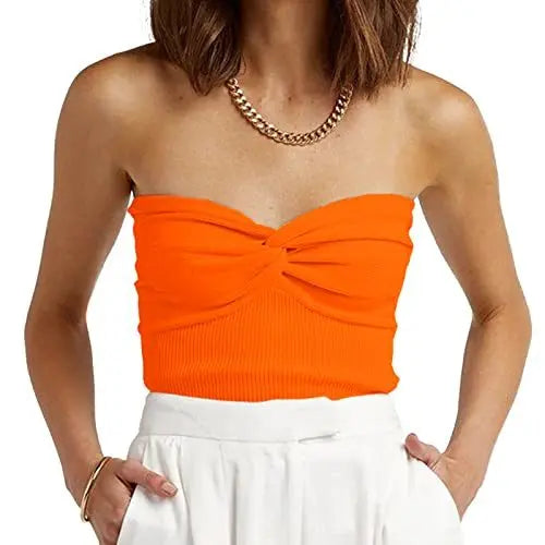 Womens Strapless Crop Top - Epic.Wish.Gifts